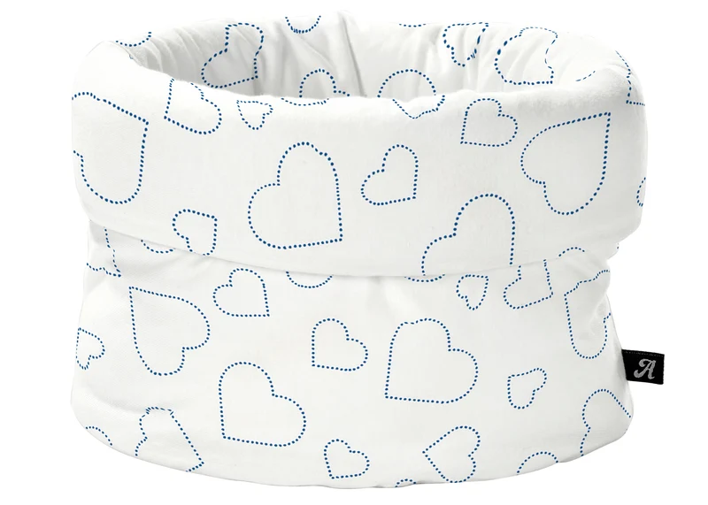 Utensilo rund - Hearts white