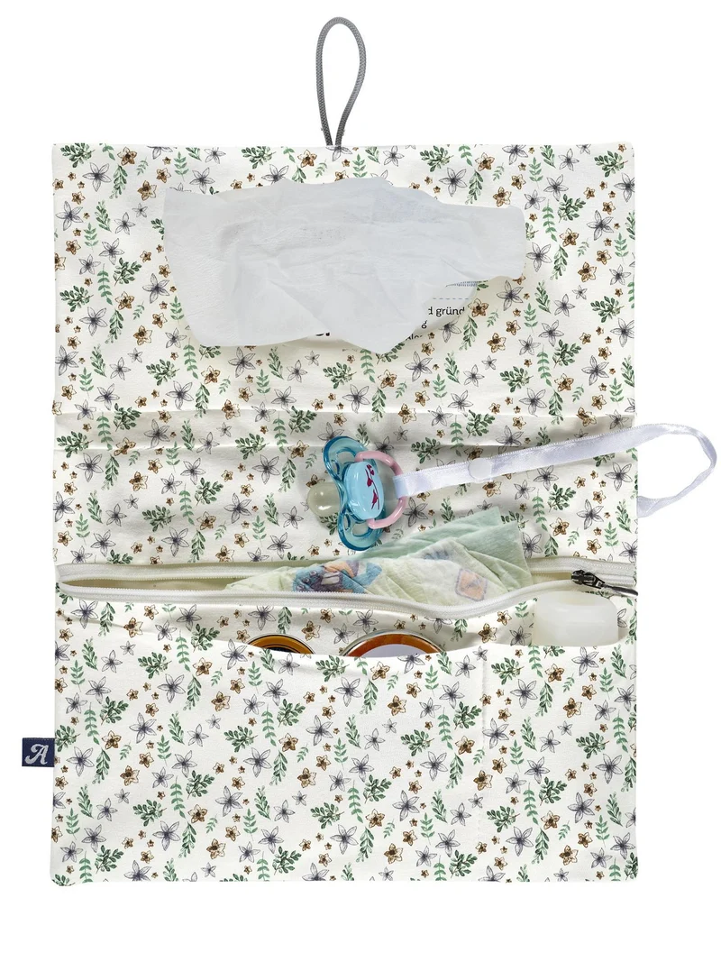 Windeltasche Jersey (BIO-Baumwolle) - Petit Fleurs