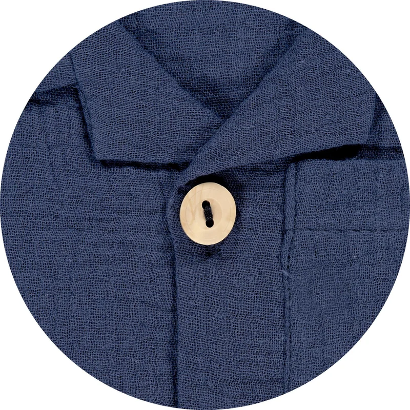Sommer-Set Mull 2-teilig - Navy
