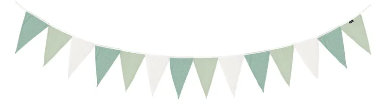 Wimpelgirlande Jersey - LaLeLu Greendream