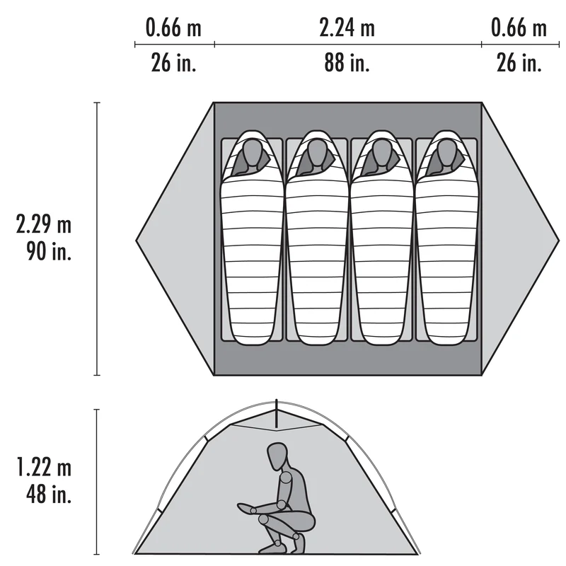 Elixir™ 4-Person Backpacking Tent