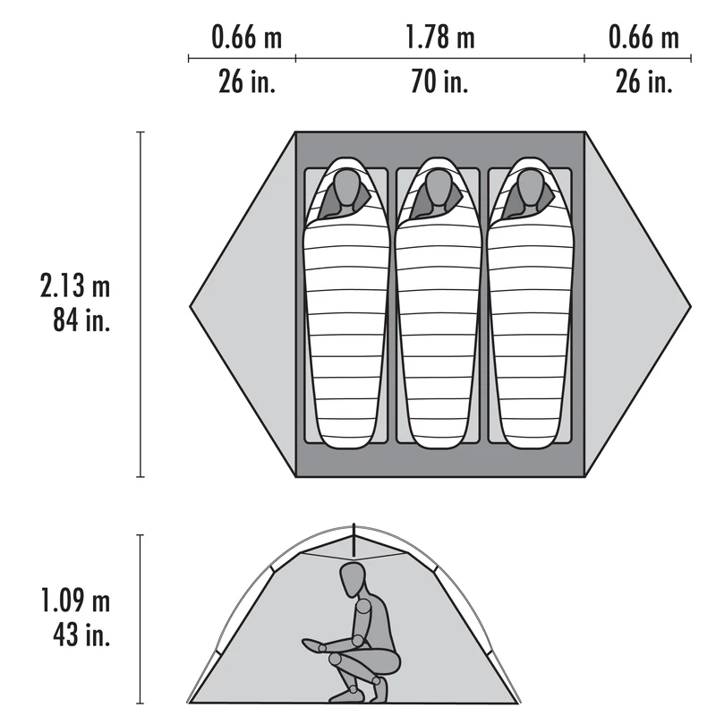 Elixir™ 3-Person Backpacking Tent