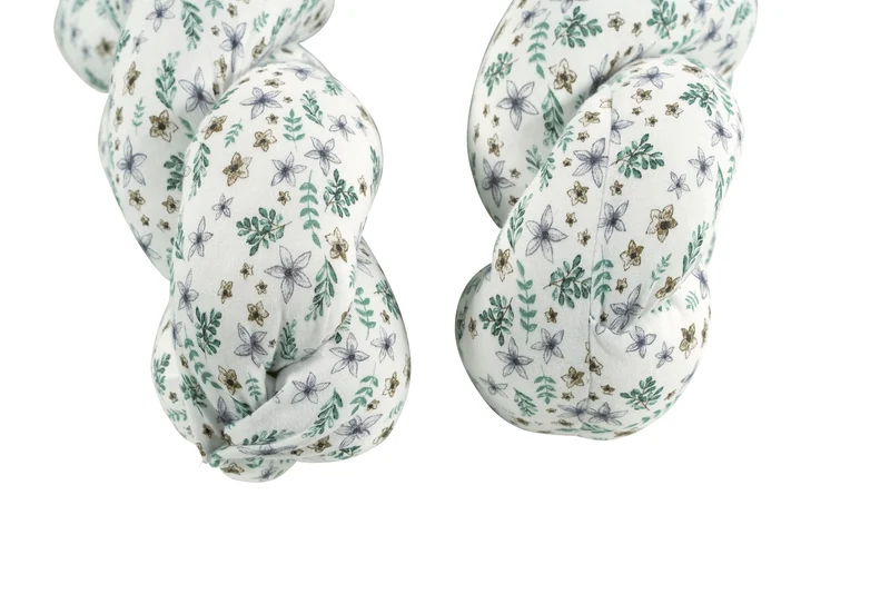 Schlummer-Lounge geflochten Jersey (BIO-Baumwolle) - Petit Fleurs