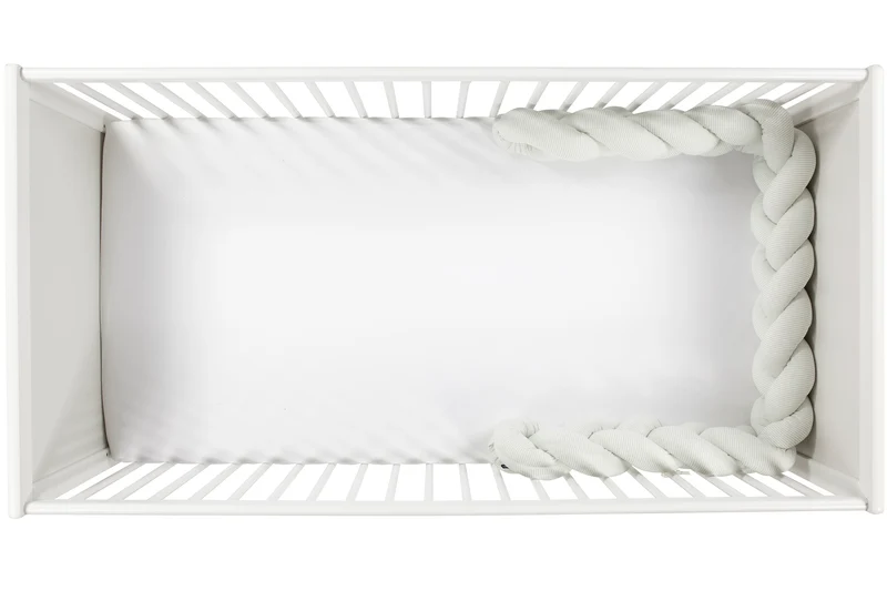 Schlummer-Lounge geflochten (BIO-Baumwolle) - Smoky Stripe