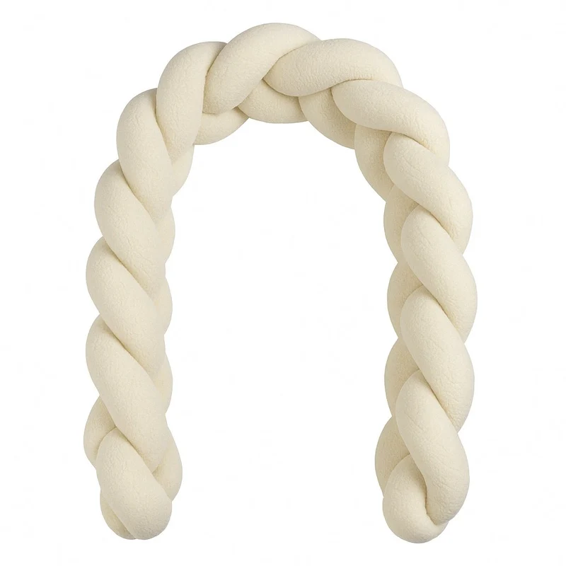 Schlummer-Lounge geflochten - Teddyfleece