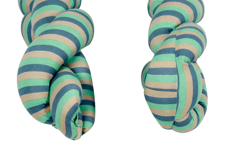 Schlummer-Lounge geflochten - Cornstripe
