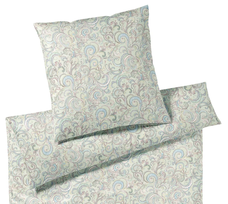 Interlock Jersey Bettwäsche Grace mit Paisley-Muster