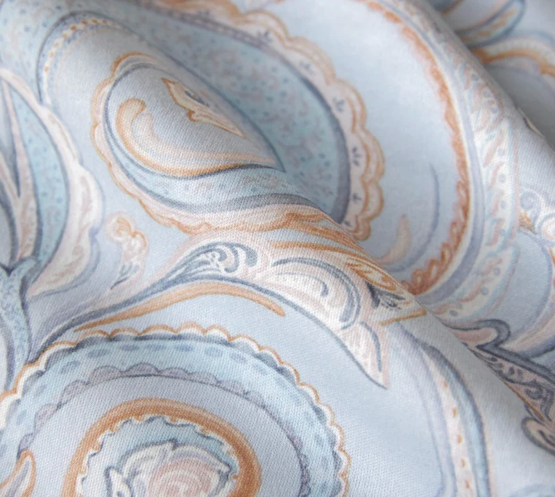 Interlock Jersey Bettwäsche Grace mit Paisley-Muster