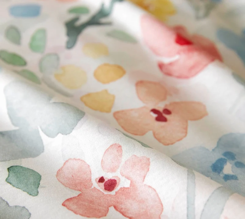 Interlock Jersey Bettwäsche Gentle Jersey mit Blüten-Allover