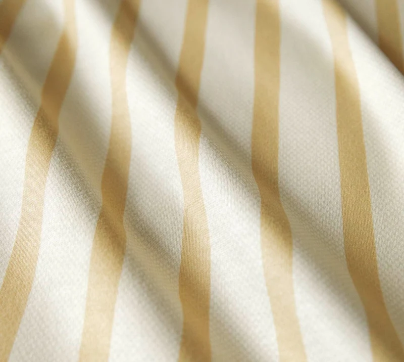 Interlock Jersey Bettwäsche Naturally mit Streifen