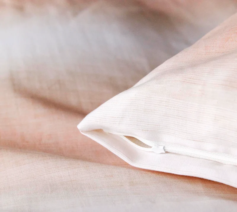 Halbleinen Wende-Bettwäsche Layer mit Farbverlauf