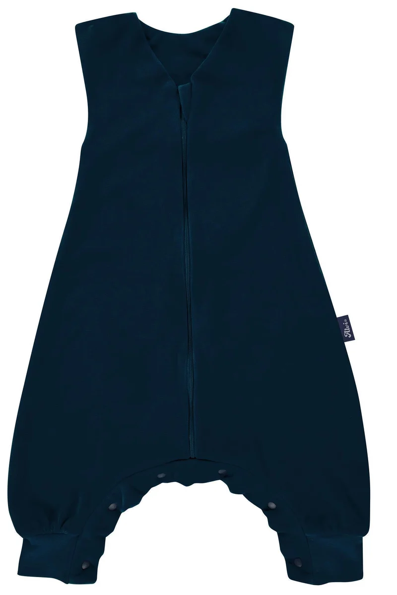 Schlafsack mit Beinen Special Fabric Velvet - Navy