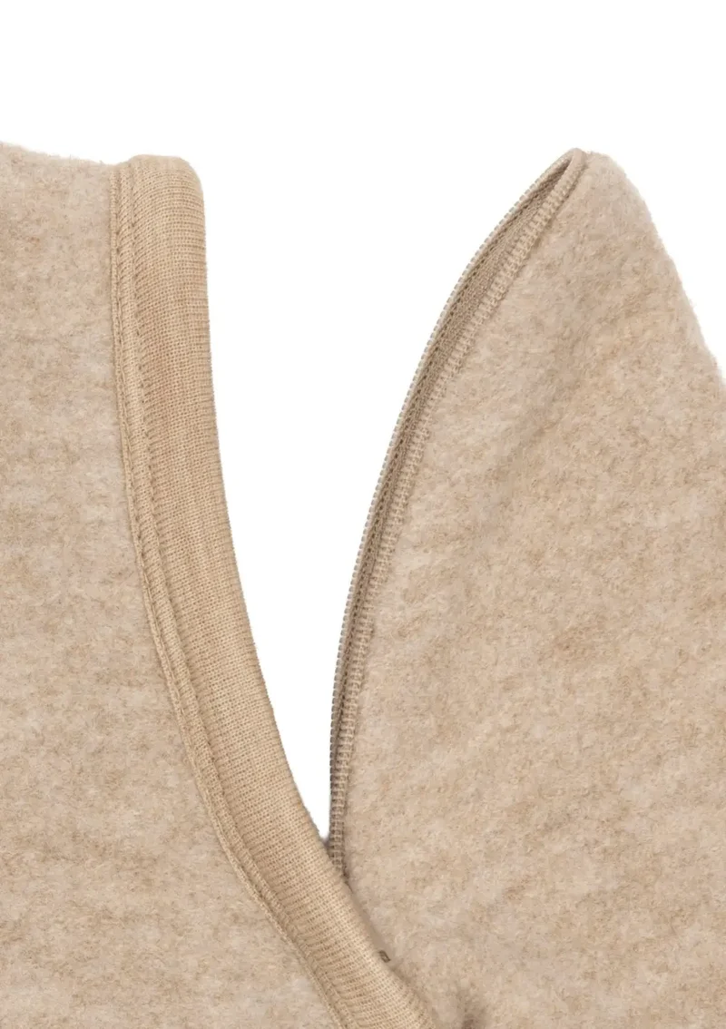 Merino Baby Schlafsack mit abnehmbaren Ärmeln TOG 2,0-2,5 Natural