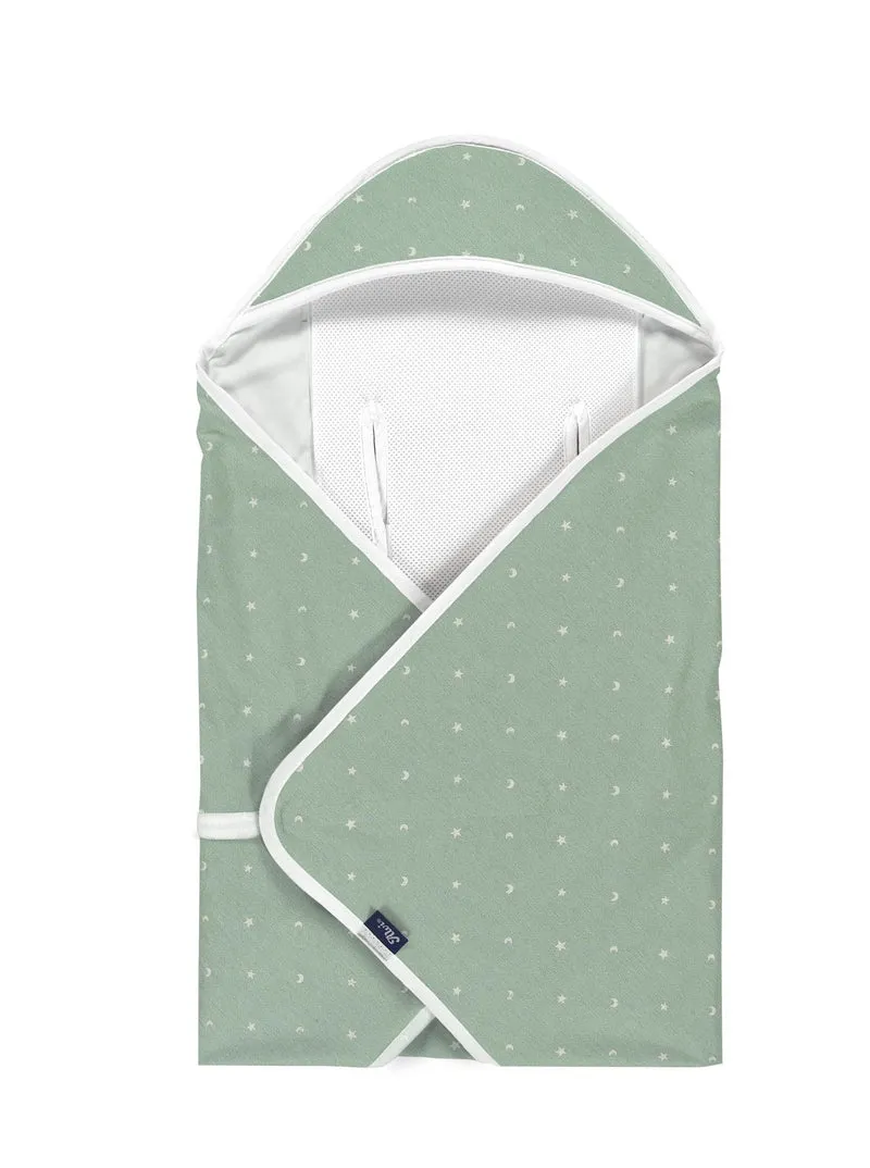 Reisedecke Jersey light - LaLeLu Greendream