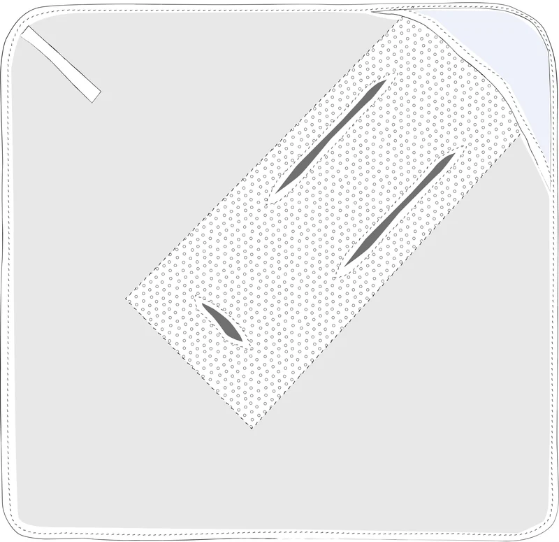 Reisedecke Jersey light - LaLeLu Greendream