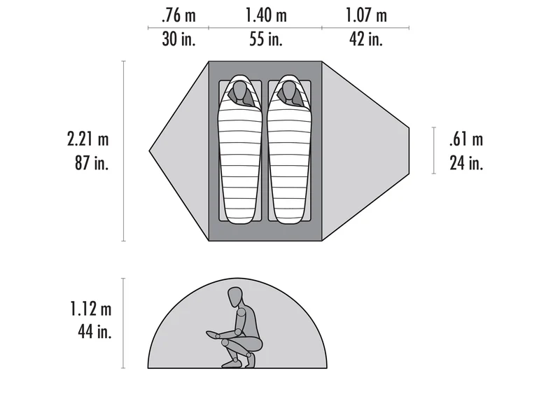 Remote™ 2 Two-Person Mountaineering Tent