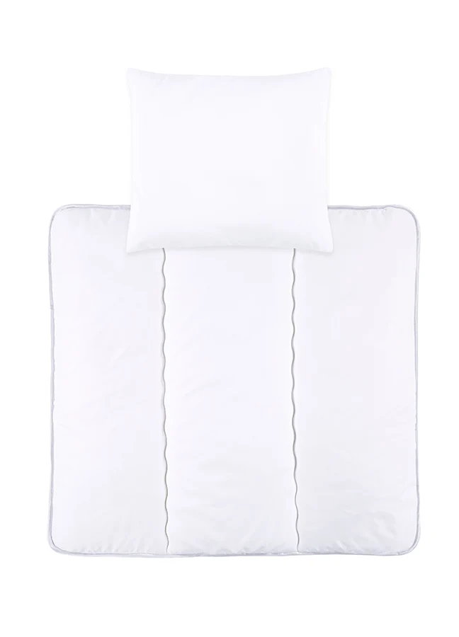 Mikrofaser-Steppbett-Set