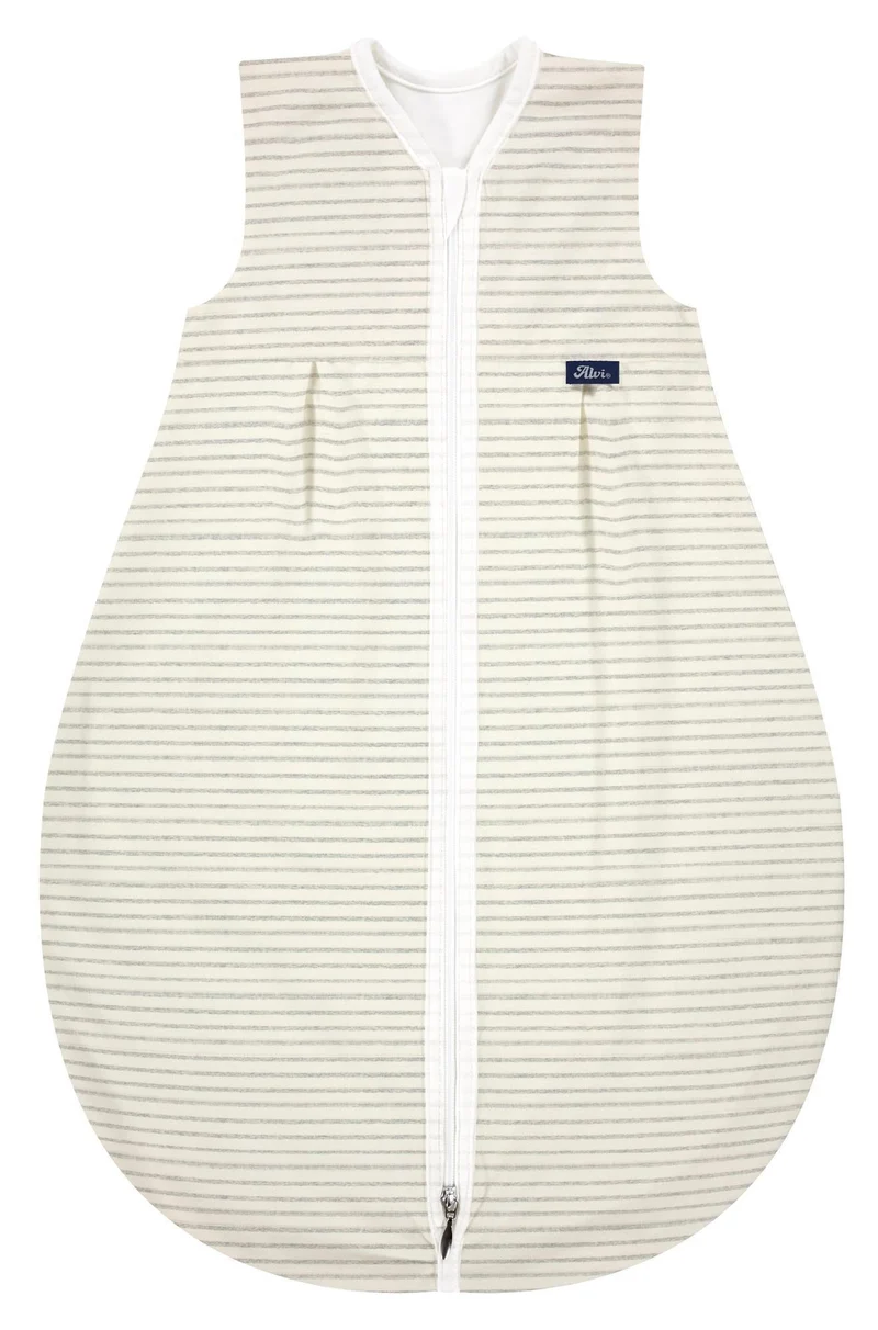 Kugelschlafsack Mäxchen Light - Ringlets gray