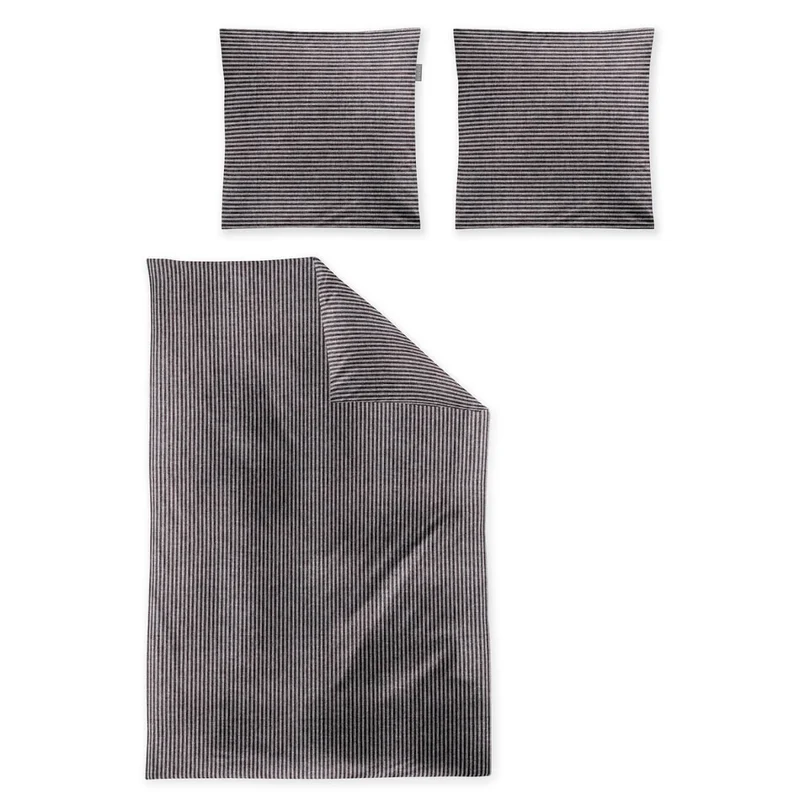 Edel Flausch-Cotton Bettwäsche Mink 8872