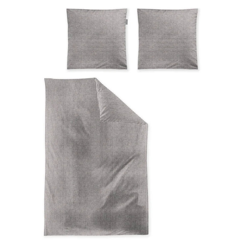 Edel Flausch-Cotton Bettwäsche Mink 8872