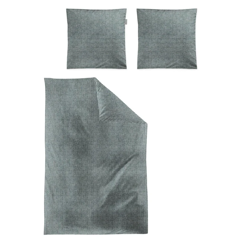 Edel Flausch-Cotton Bettwäsche Mink 8872
