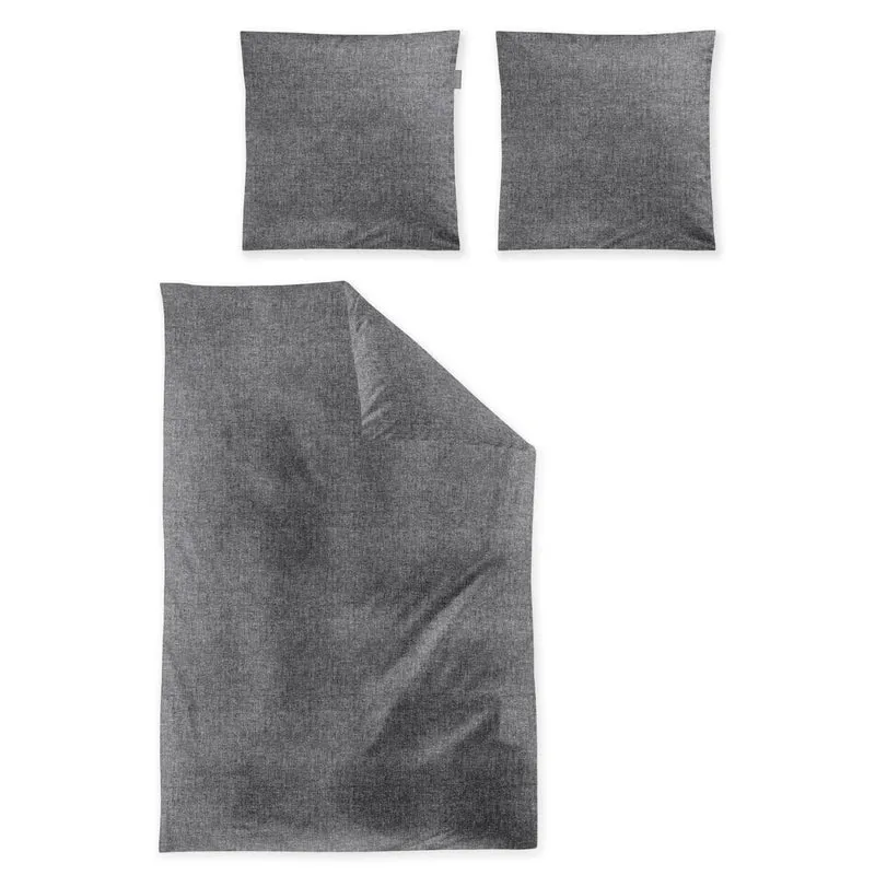 Edel Flausch-Cotton Bettwäsche Mink 8835