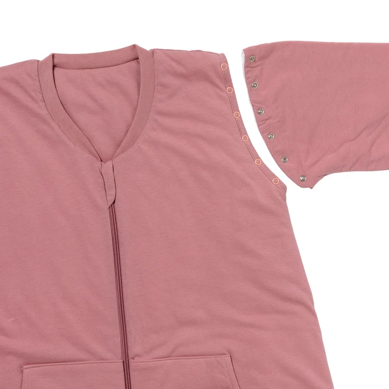 Schlafsack mit Füßen für Erwachsene mit umklappbaren Bündchen, 2.5 TOG