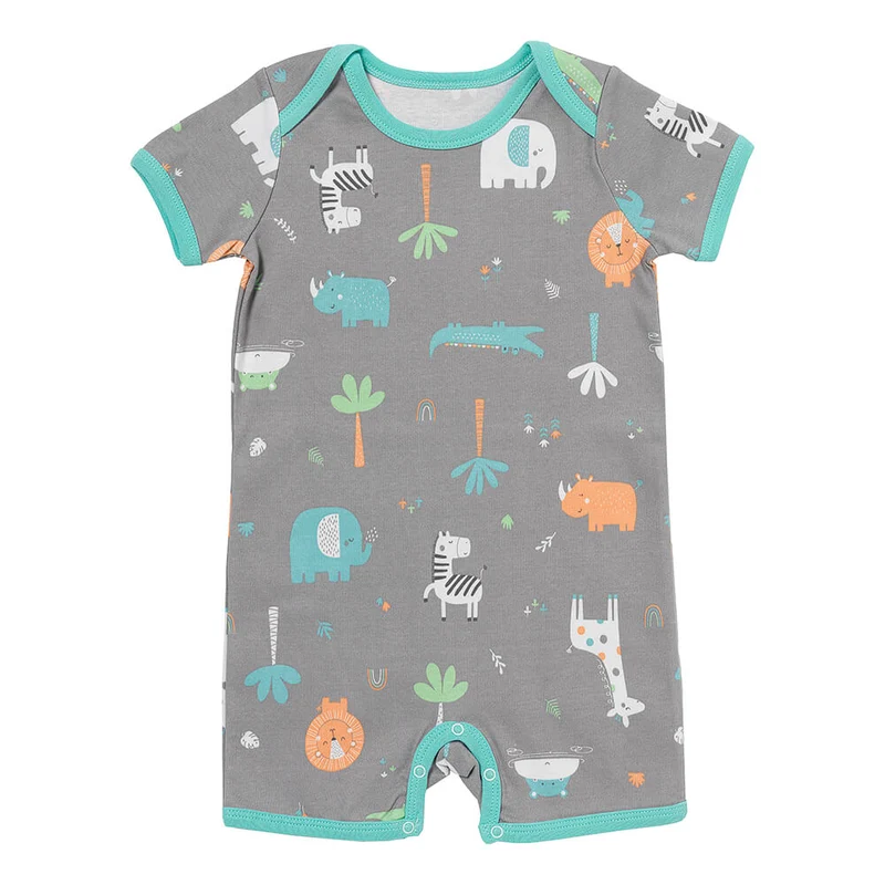 Bio Baby-Strampler kurzarm 2er-Pack