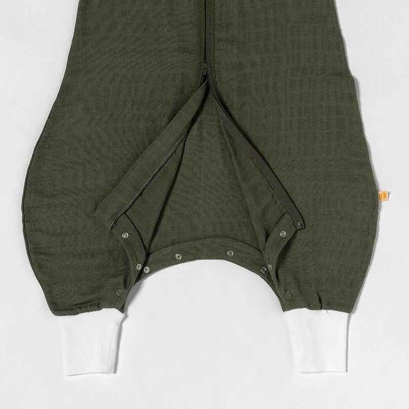 Musselin Schlafsack mit Füßen, 0.5 TOG