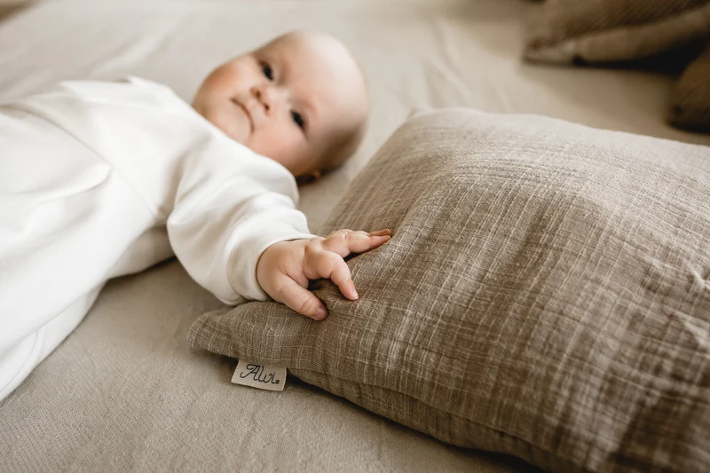 Kuschelkissen Special Fabric - Slub Muslin