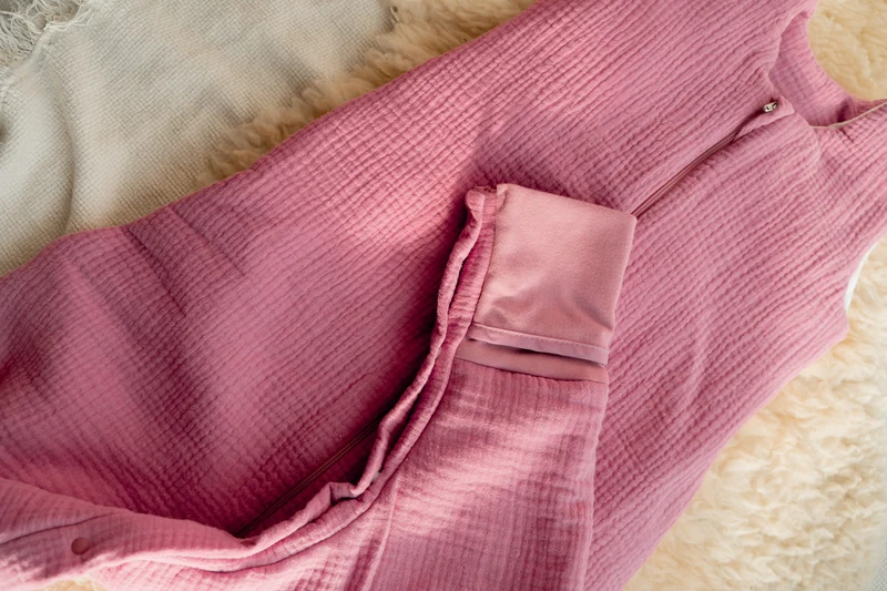 Ganzjahresschlafsack mit Beinen Mull - Fox Glove