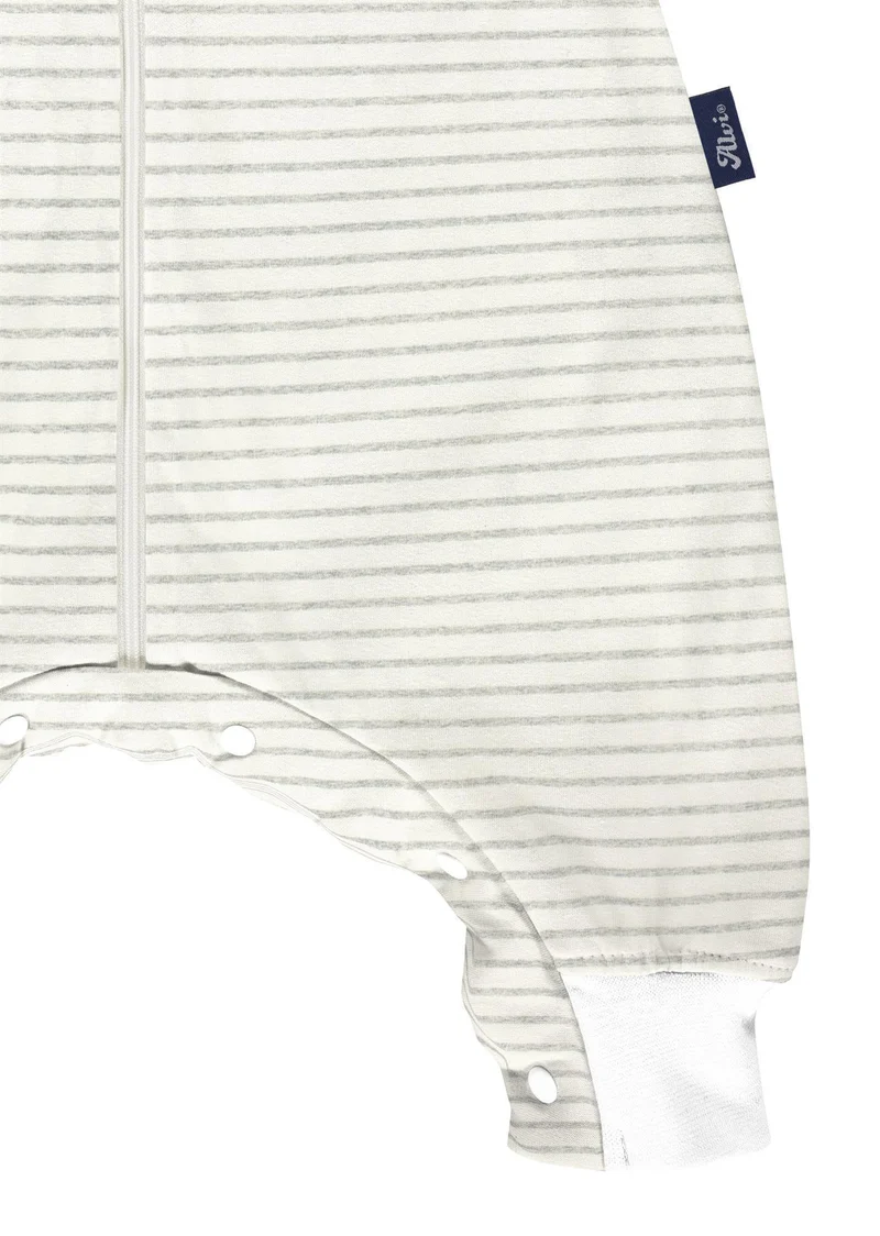 Schlafsack mit Beinen Light - Ringlets gray