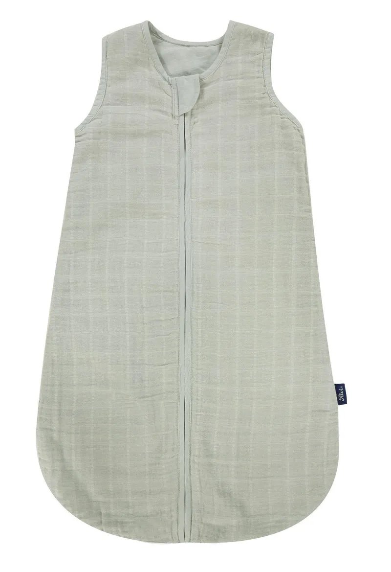Mull-Schlafsack - Uni Grün