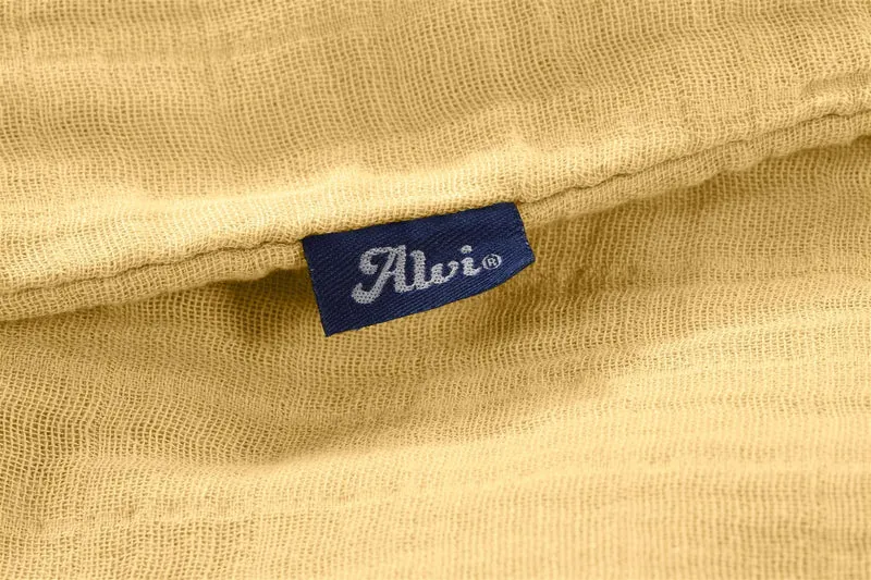 Mull-Schlafsack - Uni gelb
