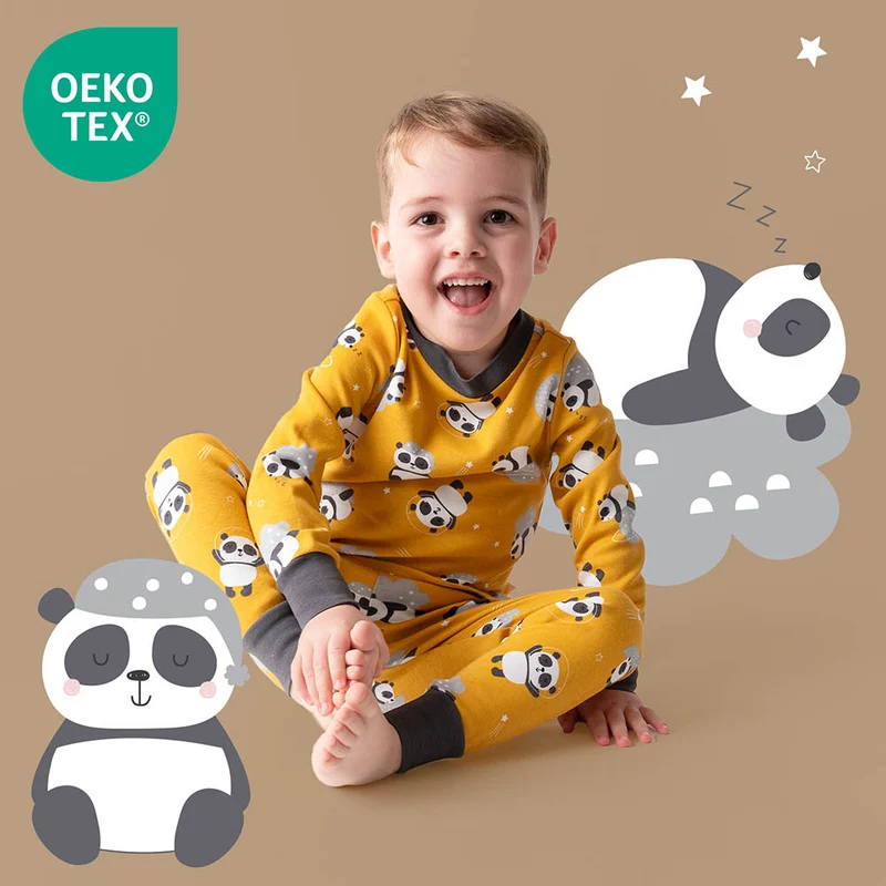 Kinder-Pyjama aus Bio Baumwolle