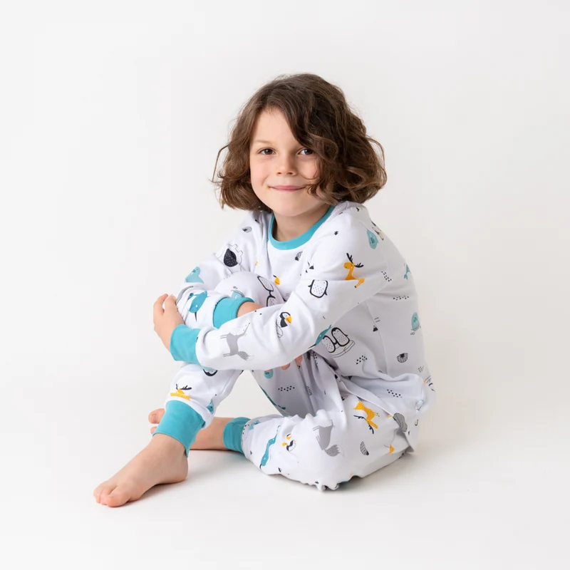 Kinder-Pyjama aus Bio Baumwolle