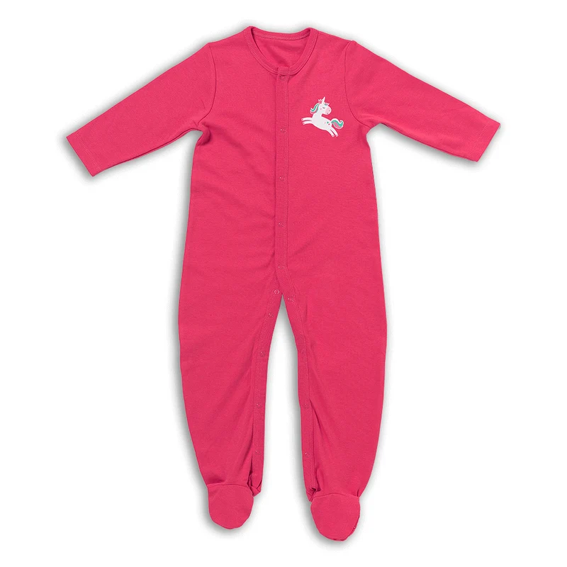 Bio Baby-Schlafanzug langarm 2er Pack