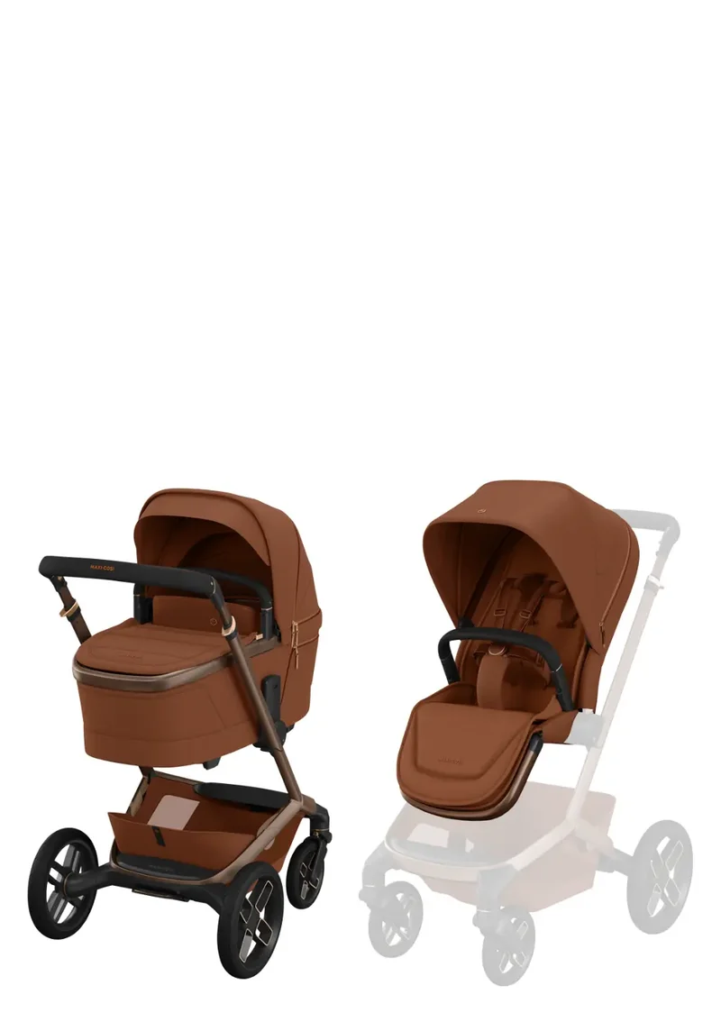 Newborn Travel Bundle 'Fame + Pebble Slide Pro' Copper Terra