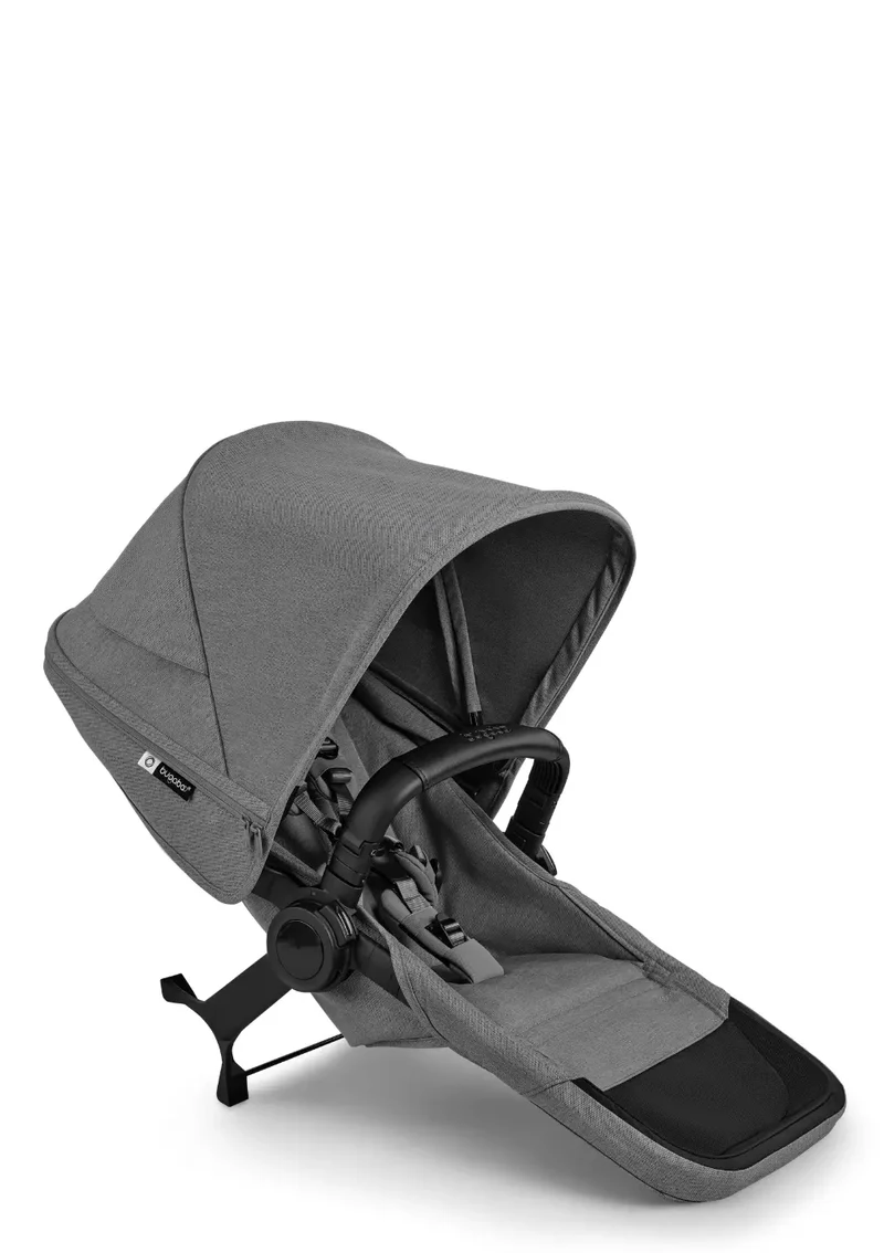 'Donkey 6 Double' Bundle – Unverzichtbares Kinderwagen-Set Moon Grey