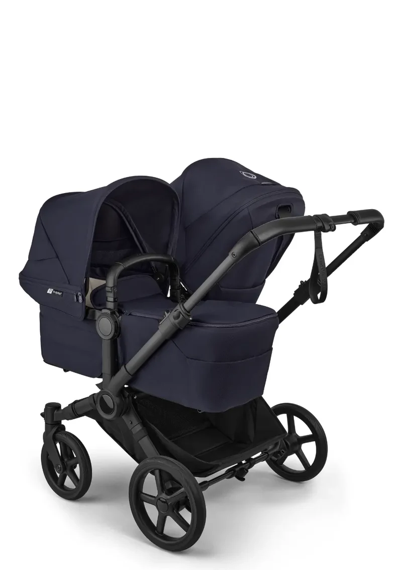 'Donkey 6 Double' Bundle – Unverzichtbares Kinderwagen-Set Deep Indigo