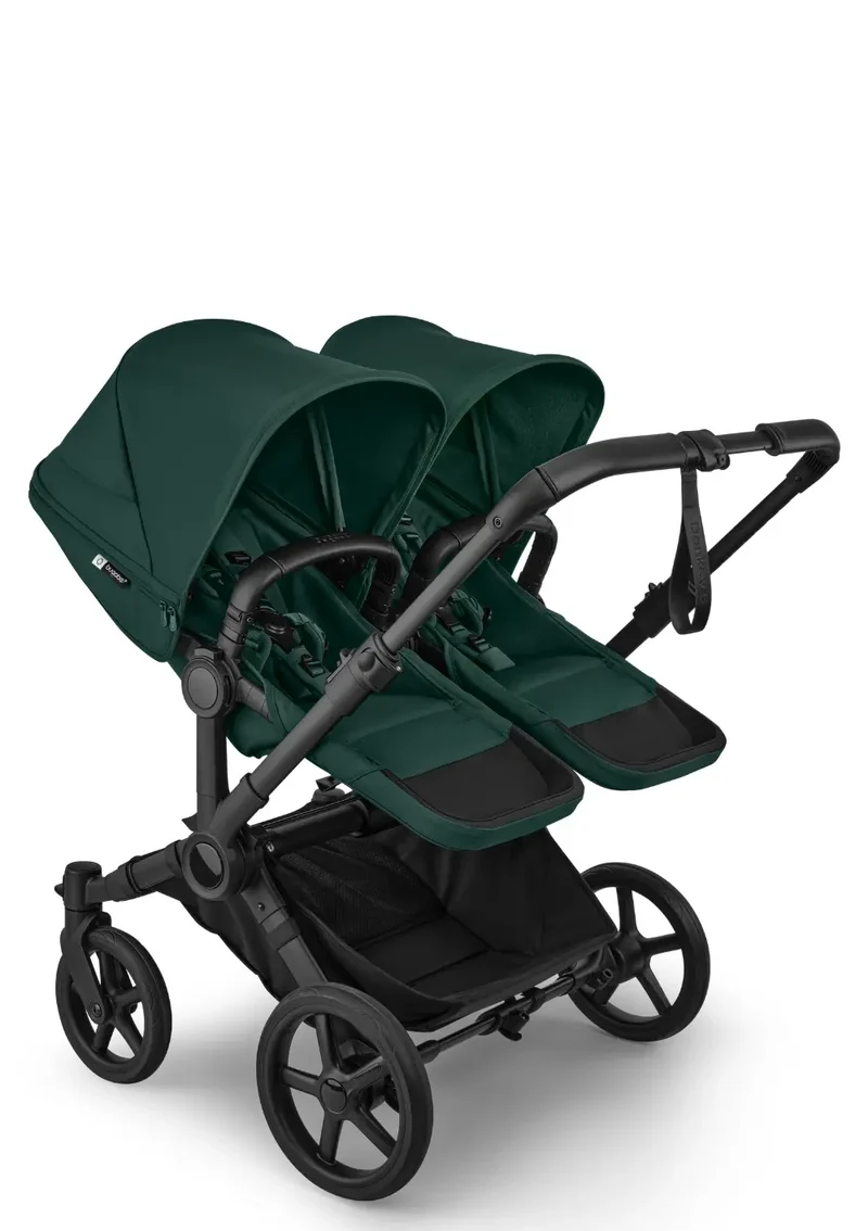 'Donkey 6 Twin' Bundle – Unverzichtbares Kinderwagen-Set Fern Green