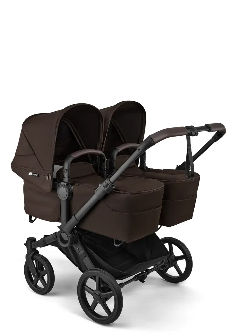 'Donkey 6 Twin' Bundle – Unverzichtbares Kinderwagen-Set Cocoa Brown