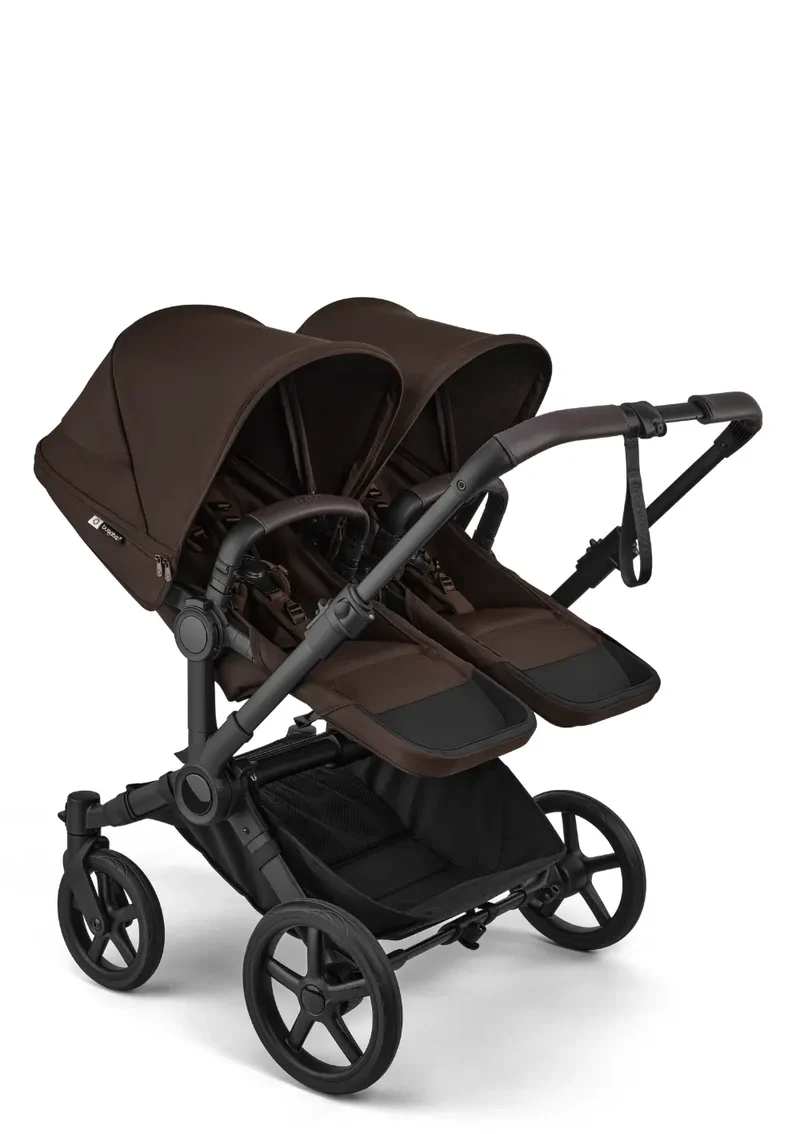 'Donkey 6 Twin' Bundle – Unverzichtbares Kinderwagen-Set Cocoa Brown