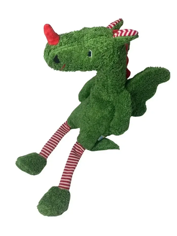Bio Kuscheltier Drache Plüschtier – Bio-Baumwolle, Handgemacht