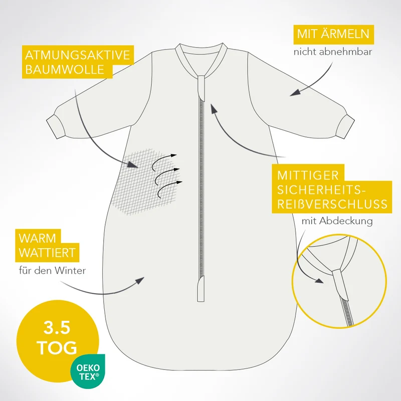 Babyschlafsack, 3.5 TOG
