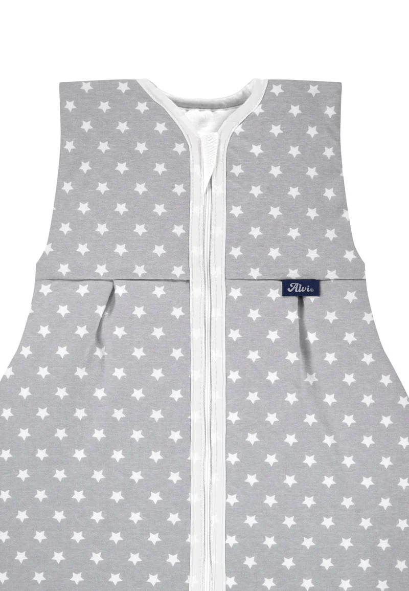 Kugelschlafsack Thermo - Stars silber