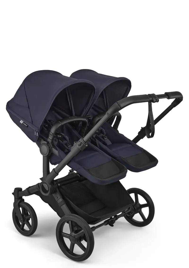 'Donkey 6 Twin' Bundle – Unverzichtbares Kinderwagen-Set Deep Indigo