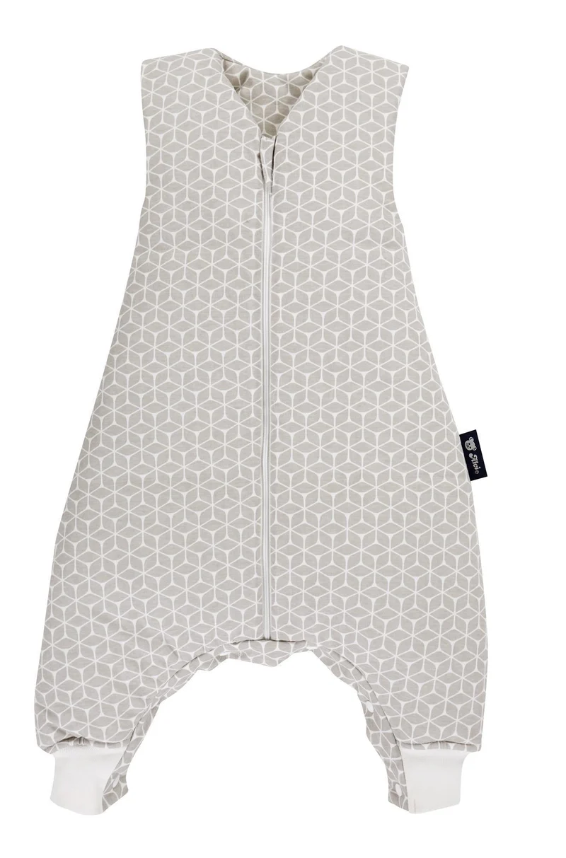 Schlafsack mit Beinen - Graphic taupe