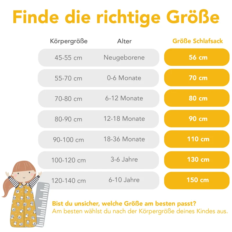 Babyschlafsack, 2.5 TOG