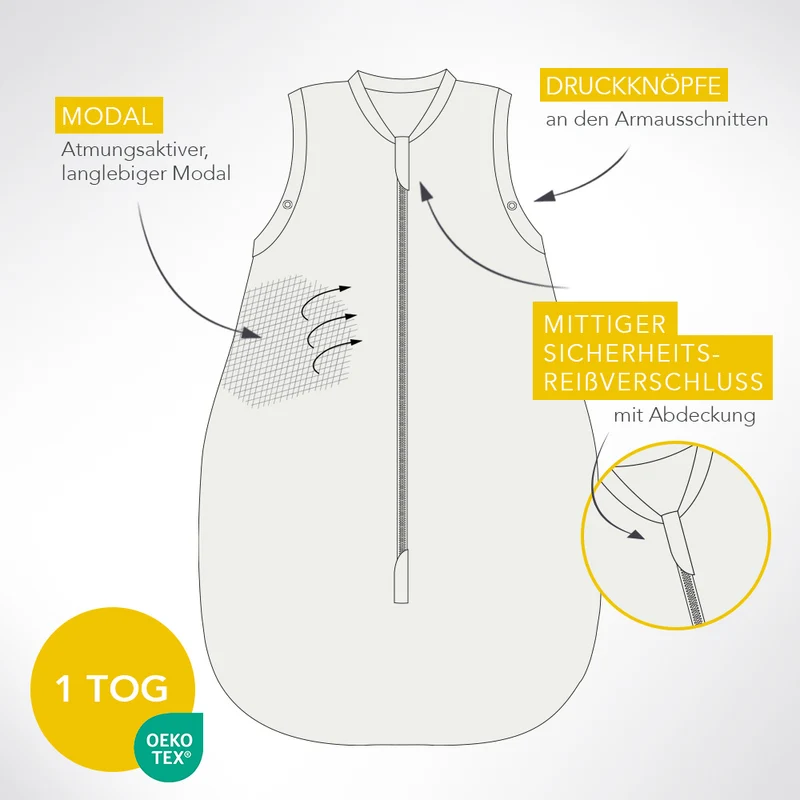 Babyschlafsack, 1.0 TOG